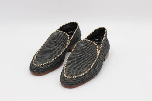 Handcrafted wedding raffia loafer for men – lightweight & stylish