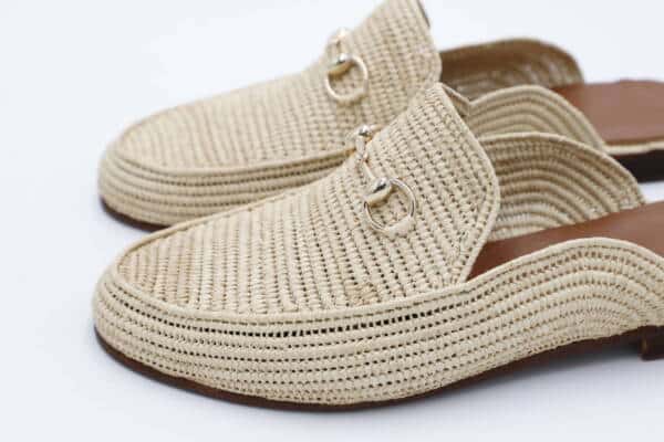 Handwoven Raffia Shoes for Men - Image 3