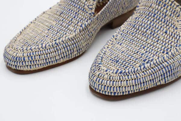 Wedding raffia shoes men - Image 4