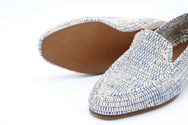 Wedding raffia shoes men - Image 3