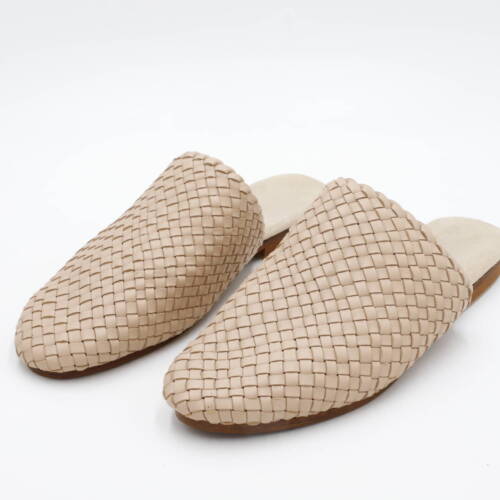 Women leather babouche – handcrafted Moroccan leather slippers