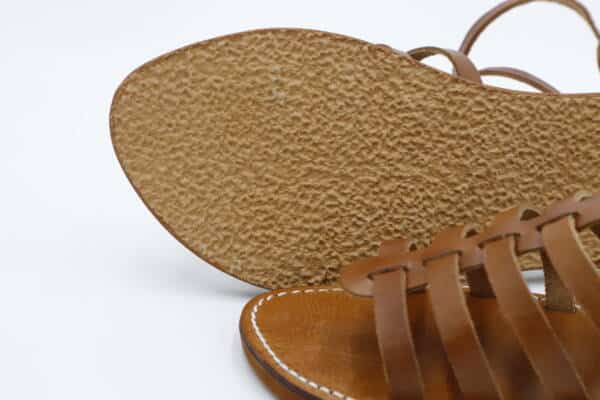Moroccan leather sandals women – handmade genuine leather summer shoes