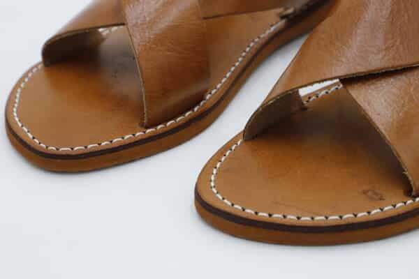 Women summer leather sandals – handmade leather footwear for warm weather