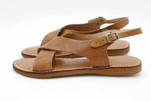 Women summer leather sandals – handmade leather footwear for warm weather
