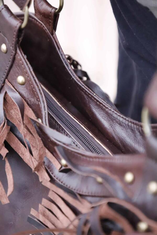 Fringe Leather Women Bag